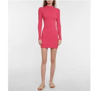 Hunza G Clara Cutout Mini Dress